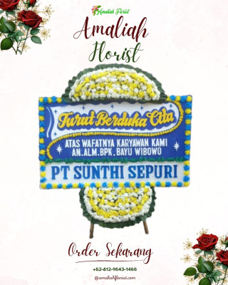 Papan Bunga Duka di Katingan Hulu