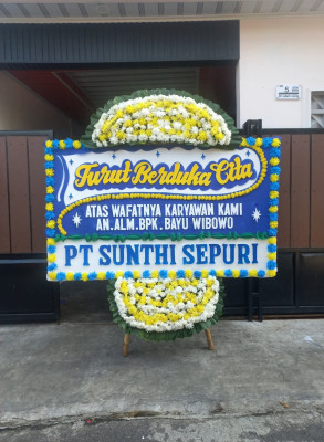 Papan Bunga Duka di Katingan Hulu