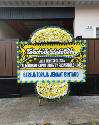 Papan Bunga Duka di Katingan Hulu