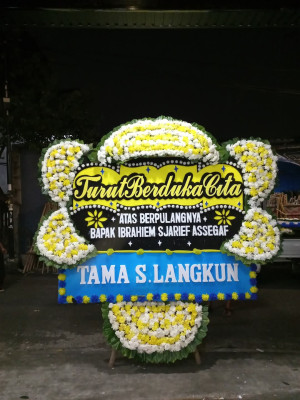 Papan Bunga Duka di Katingan Hulu